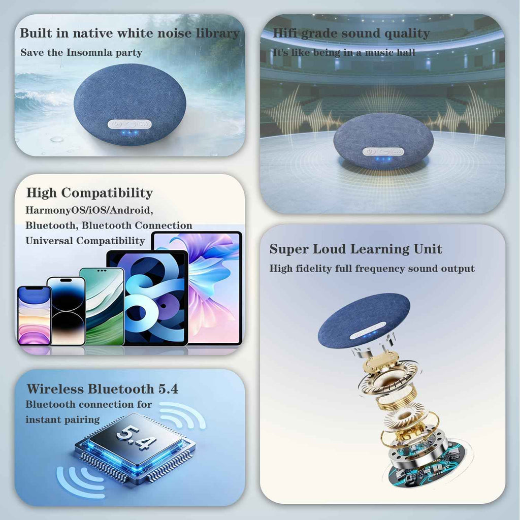 ⏰50% OFF 🛌 Sleep Sound Pillow Speaker