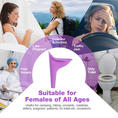 ADSYUW™ SheGo Stand-Up Urination Funnel Set